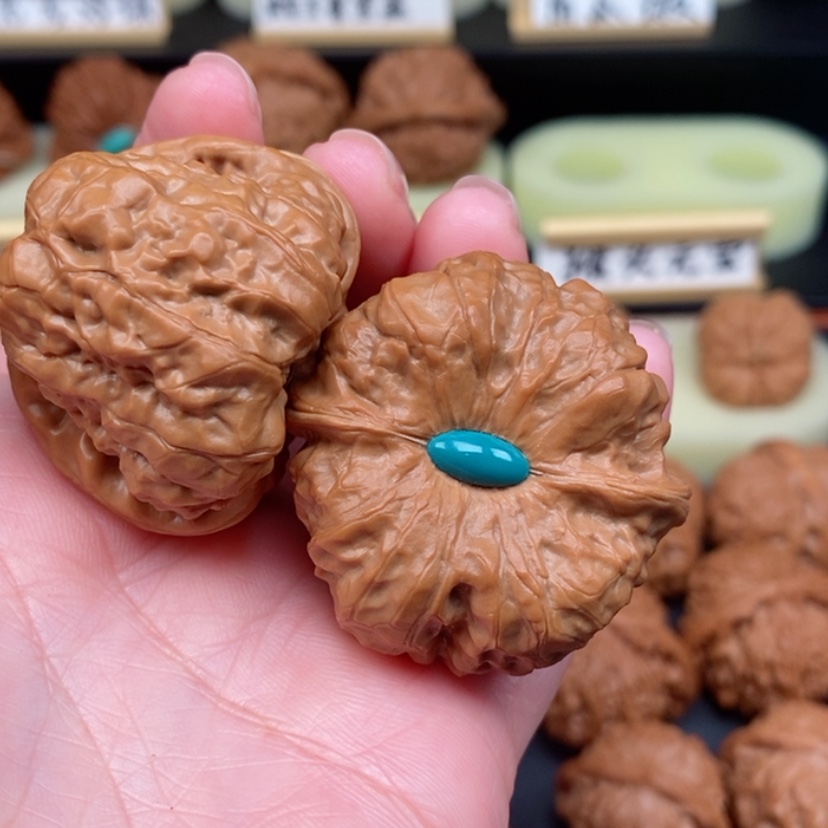 【闪购商品】文玩核桃吊坠木**?蛤蟆