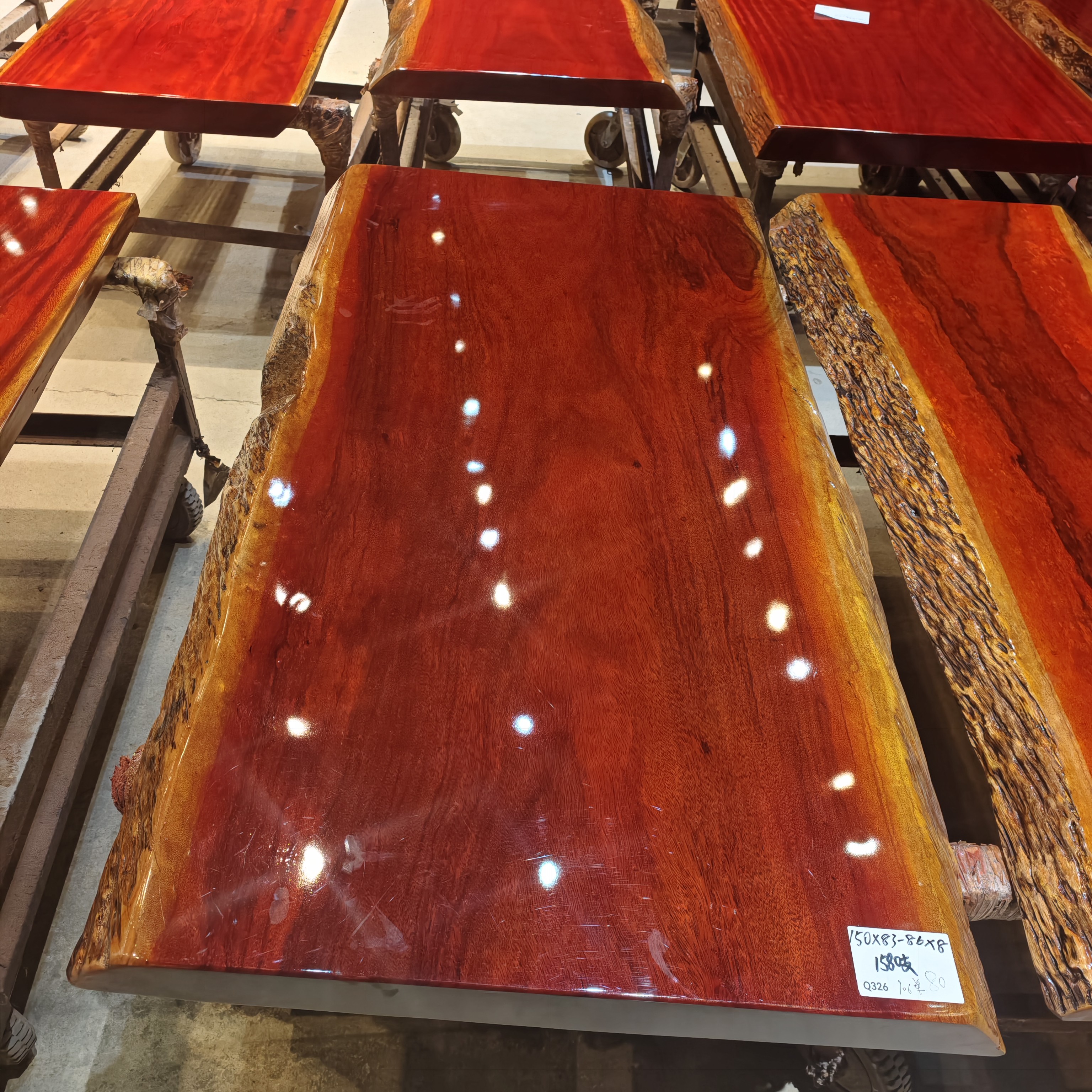 进口整板纯原木大板桌，书桌、餐桌、茶桌,