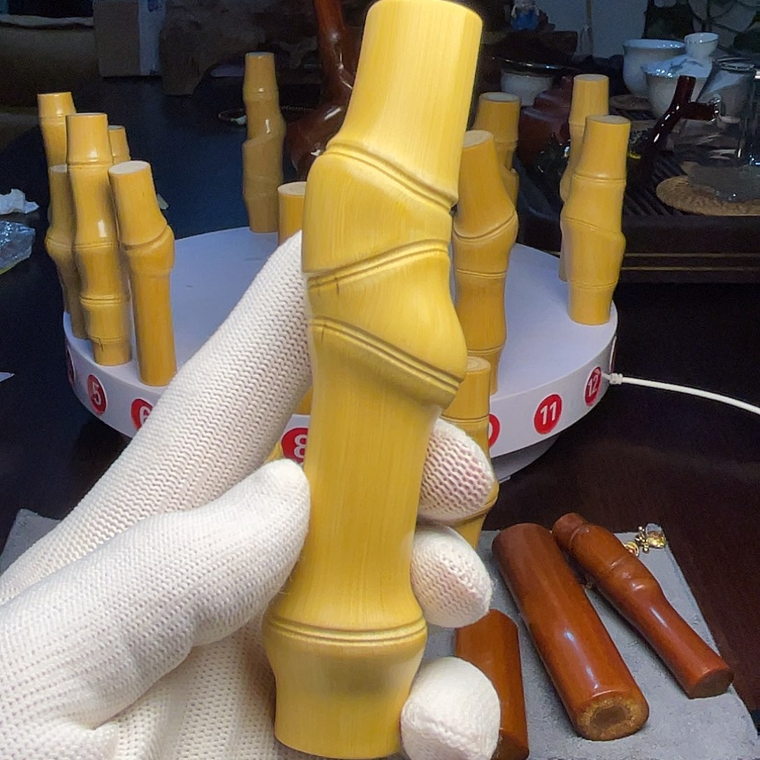 竹孤**者实心玉竹精品手把