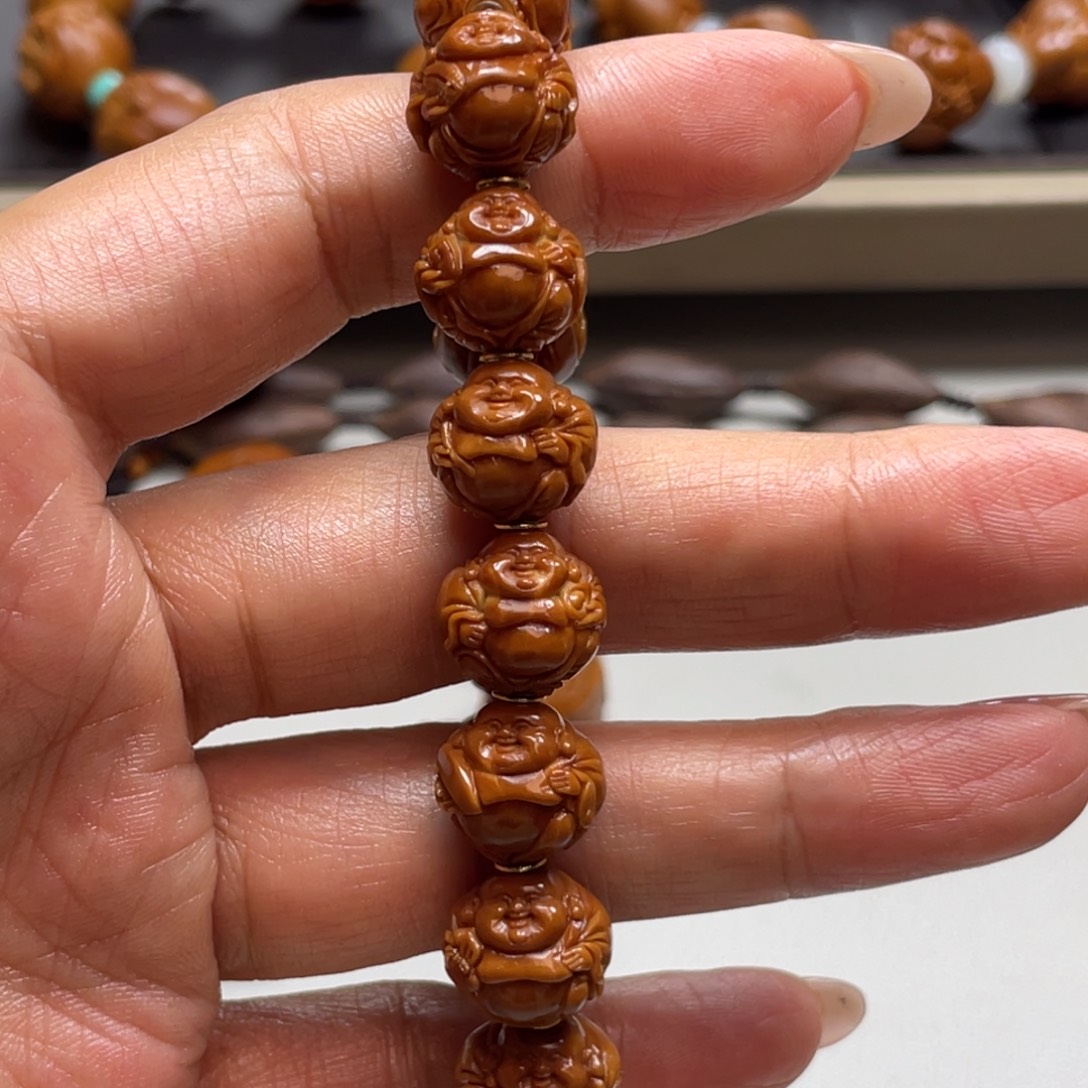 吊坠橄榄核十八弥勒