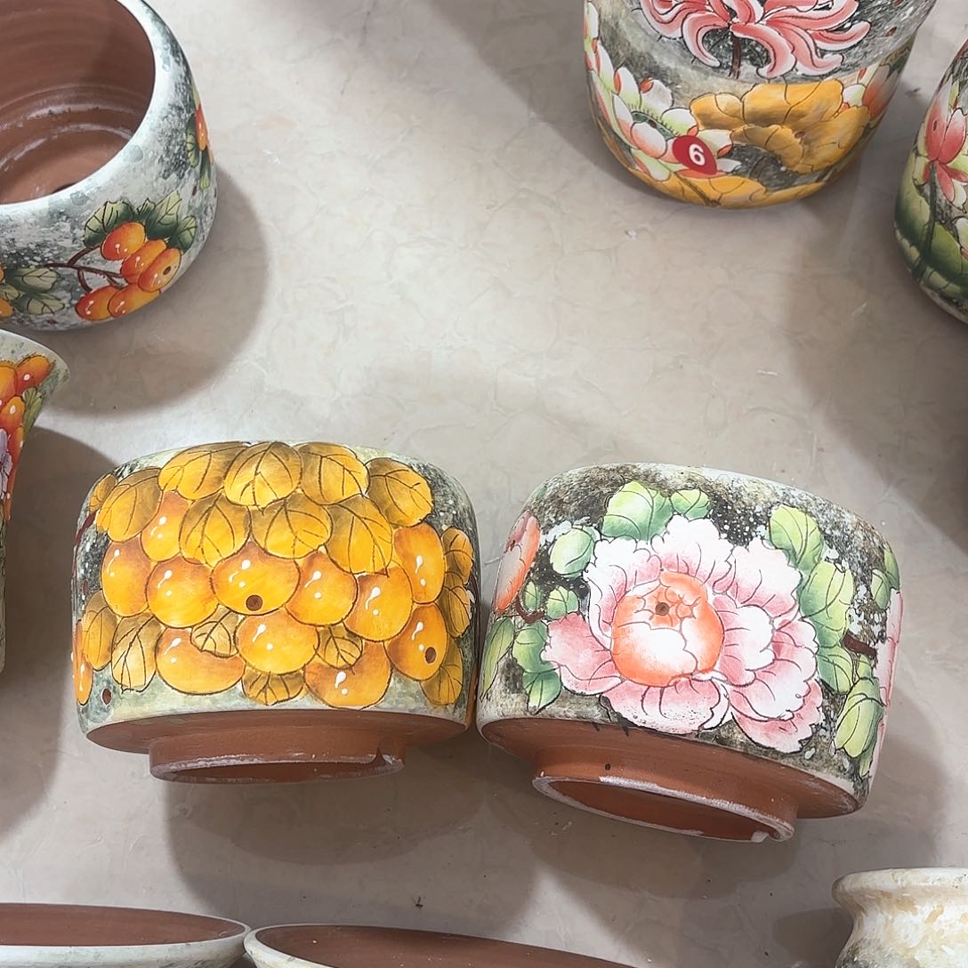 紫砂花盆手工花盆默认微瑕10/8