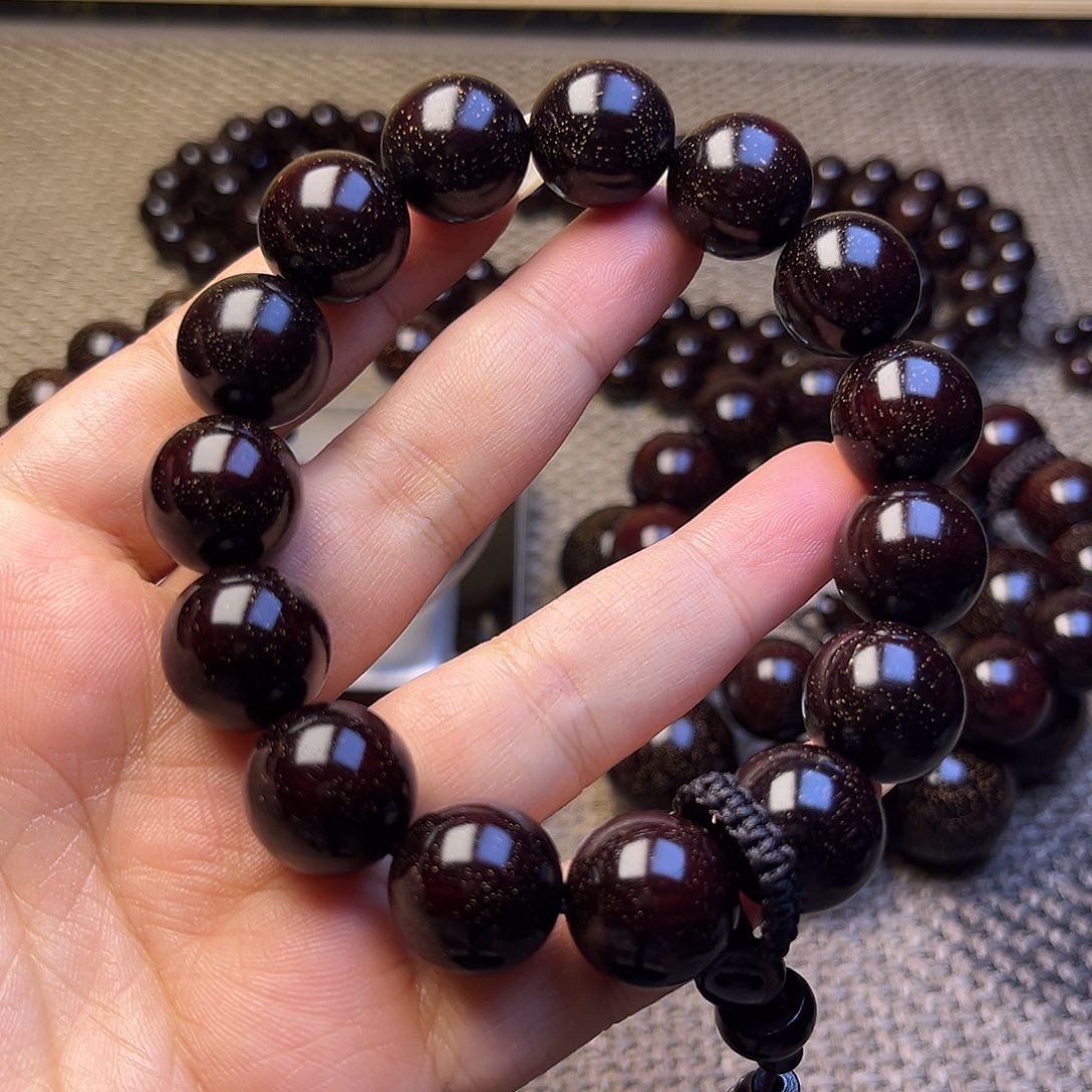 檀香紫檀（小叶紫檀）1.5 15颗多星