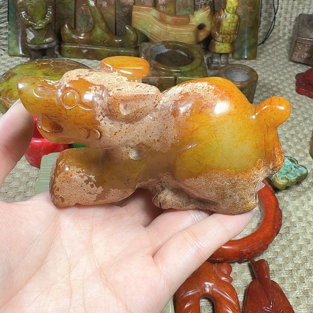 白玉菩提吊坠挂件
