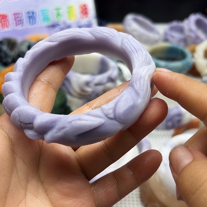 石英岩玉手镯未镶嵌用****8