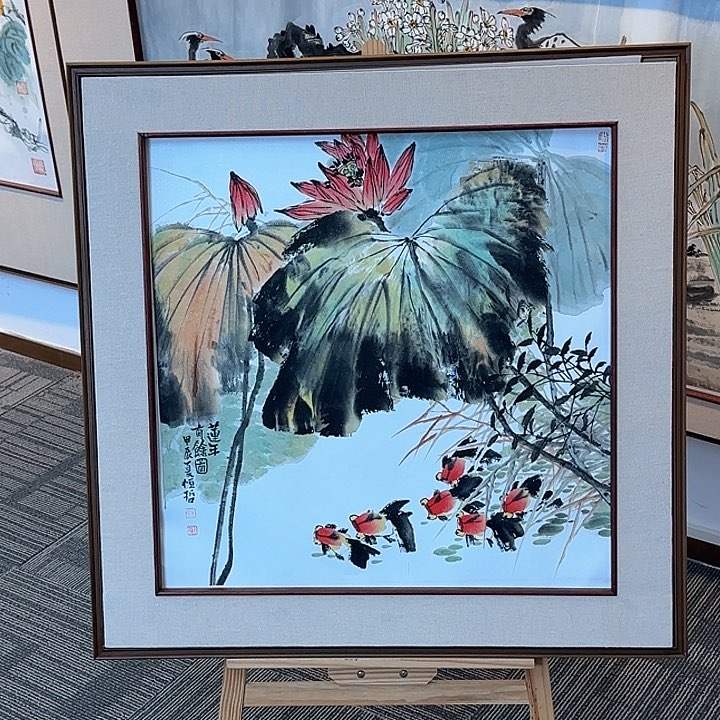 国画牛恒哲老师作品赏析