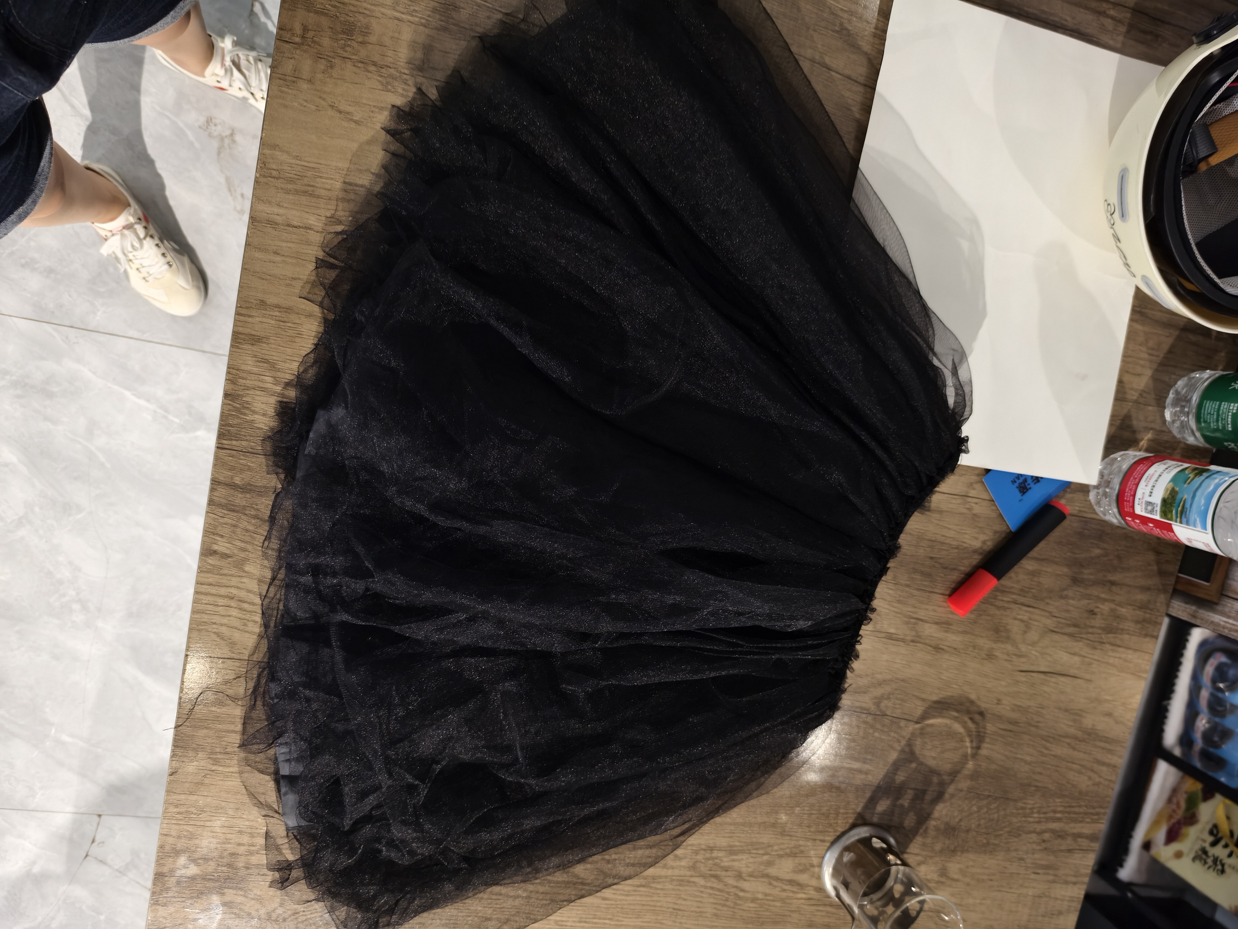 0671高腰蓬蓬裙短（110斤可穿）默认微瑕无运费险