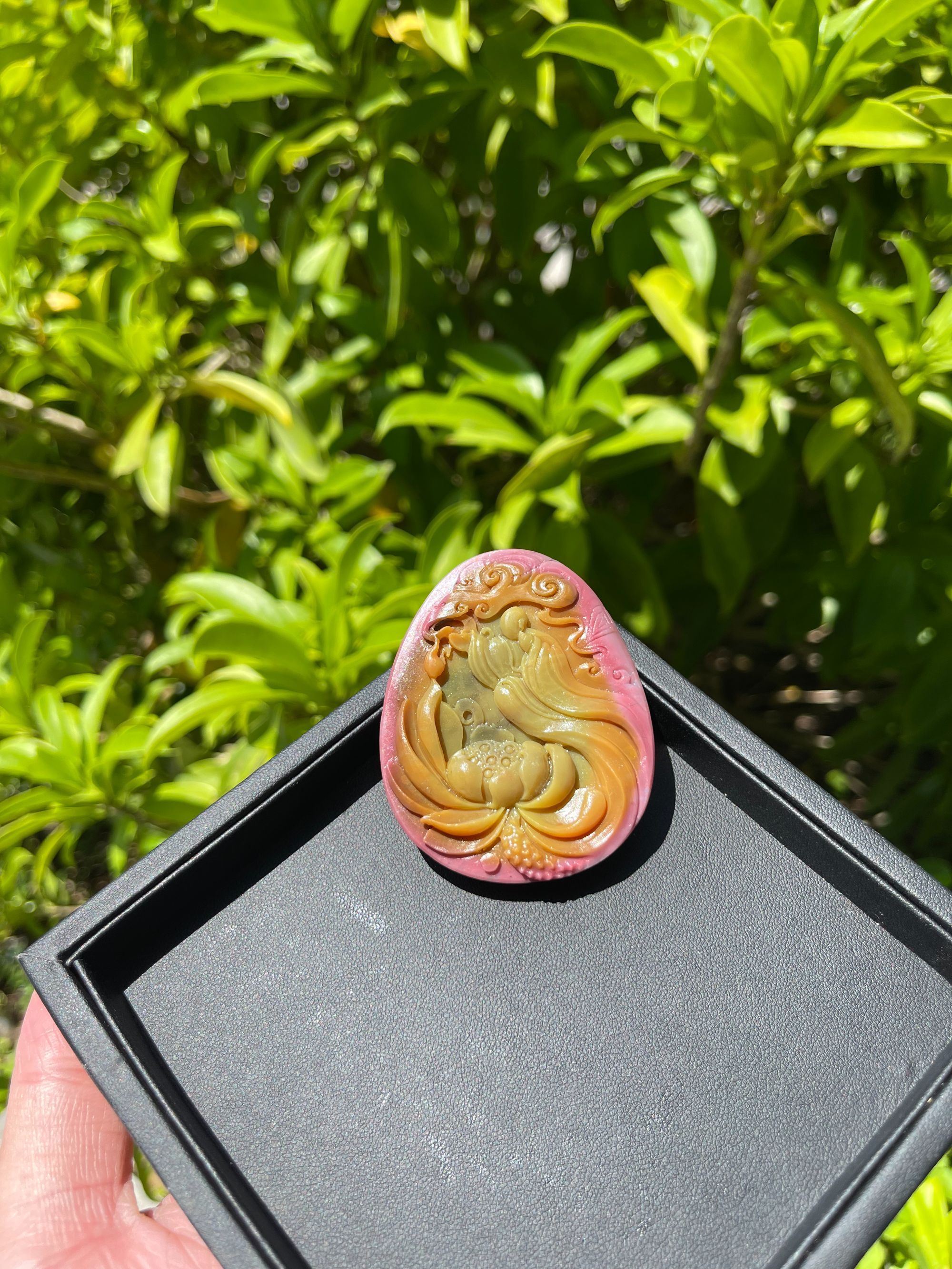 大凉山天然老矿七彩盐源玛瑙飞天悟道