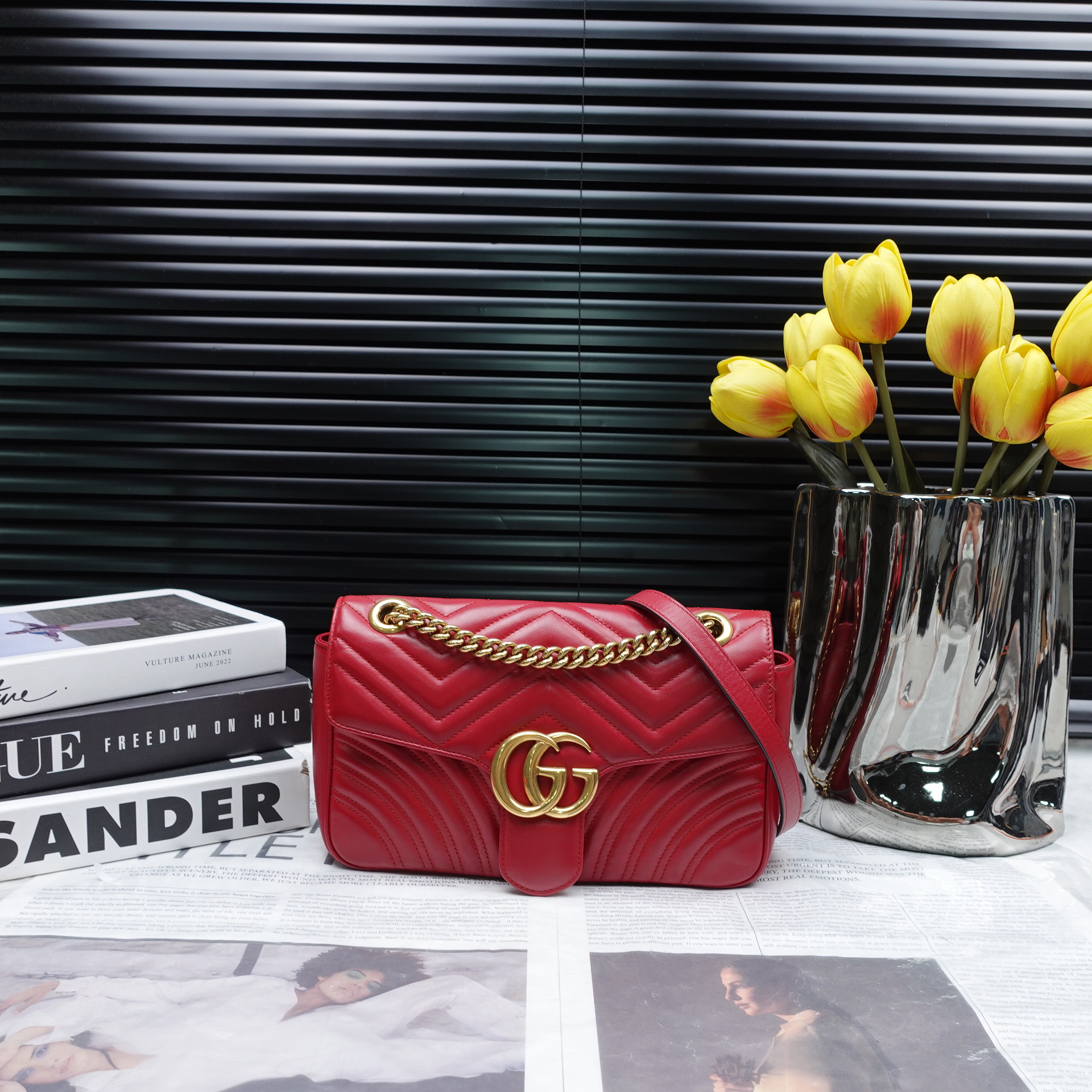 95新 GUCCI/古驰 单肩包/T20330788