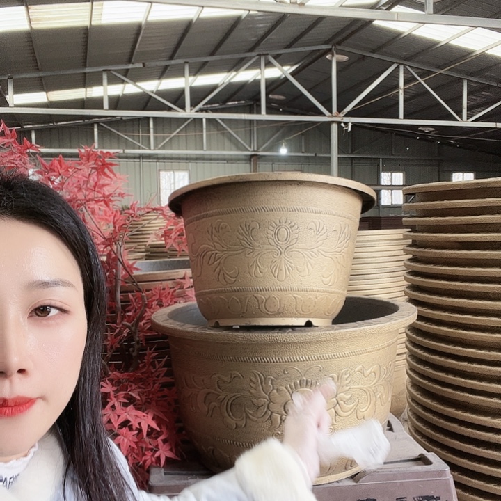 圆形60花盆1个有孔