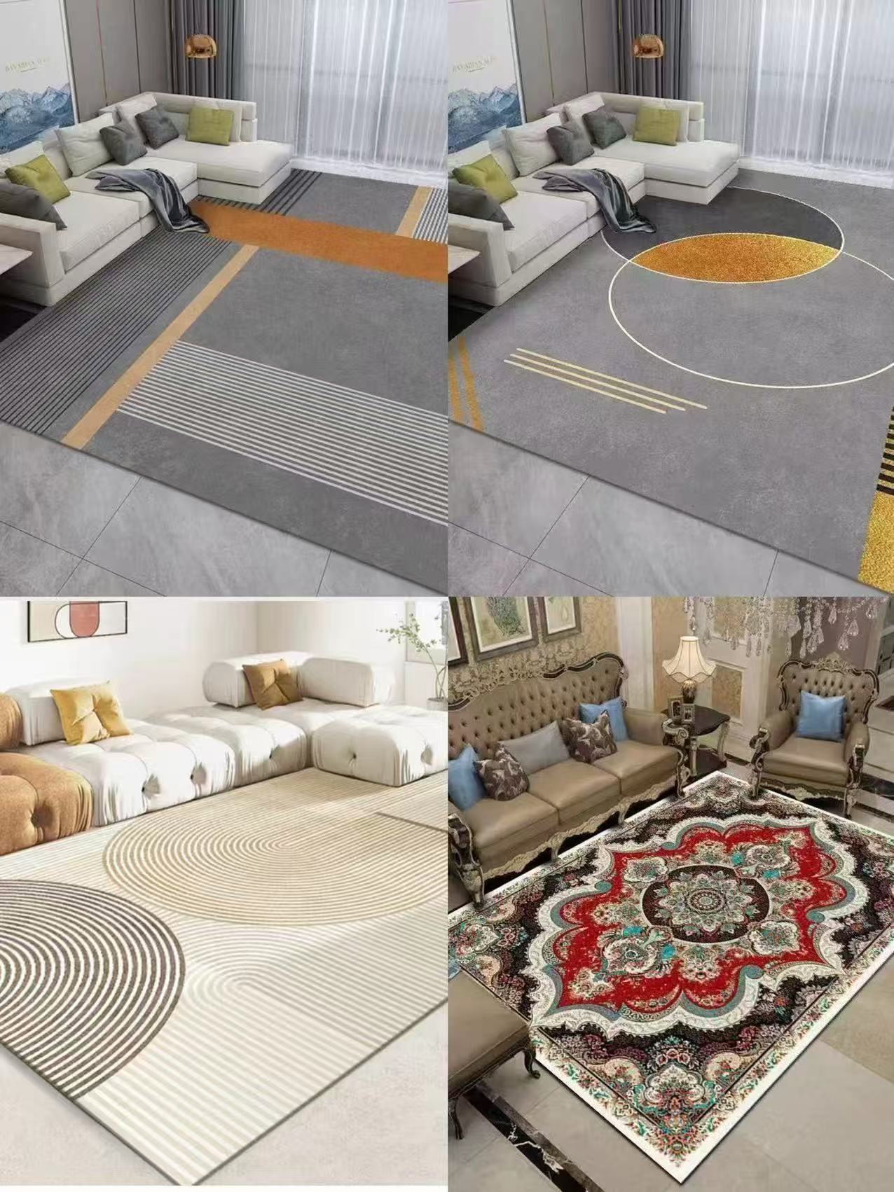 301新款客厅地毯7防免洗免打理防滑入户门地垫阳台卧室地毯门垫