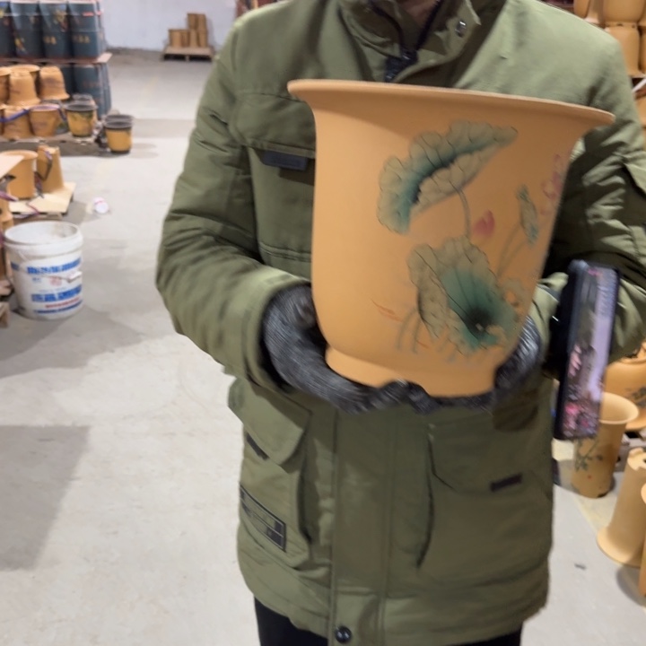 紫砂花盆破损补发