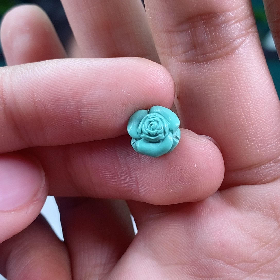 绿松石珠宝奇石未镶嵌