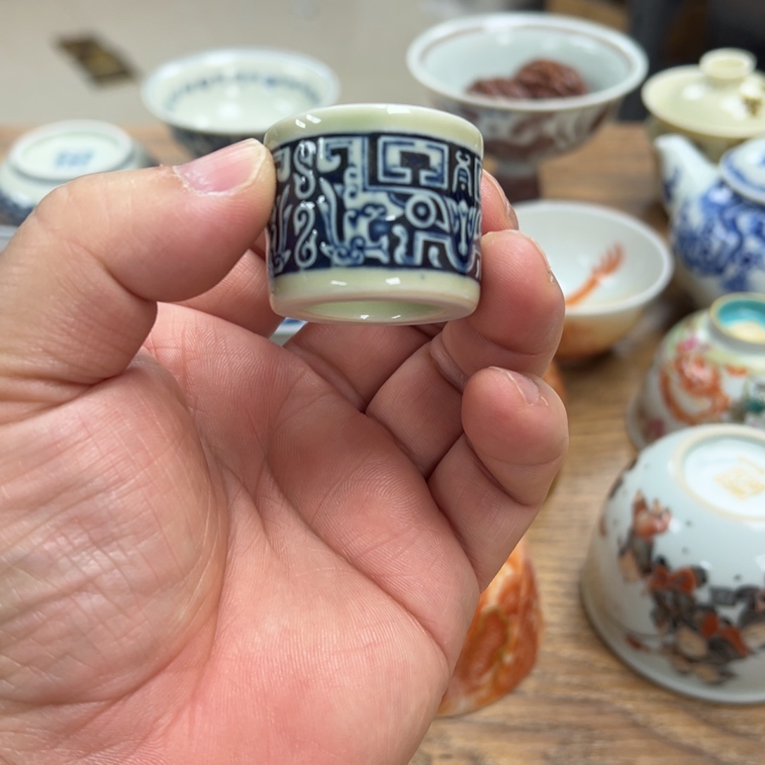 【闪购商品】景德镇陶瓷主人杯瑕大