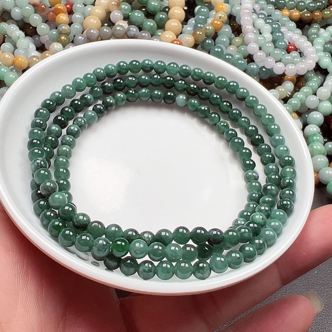 翡翠手链未镶嵌用****9货主老华