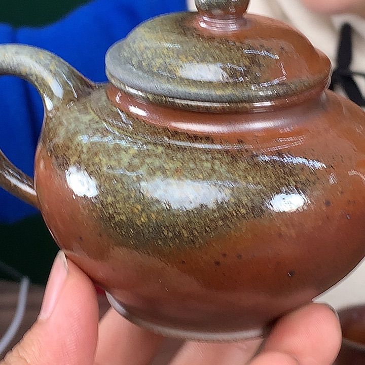 紫砂柴烧纯自然柴烧