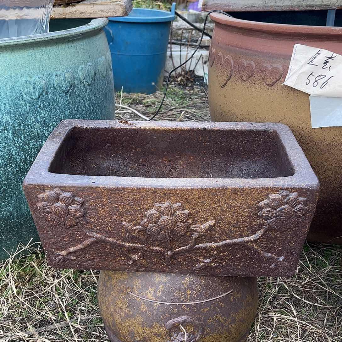 紫砂花盆17/24/39一个马朝