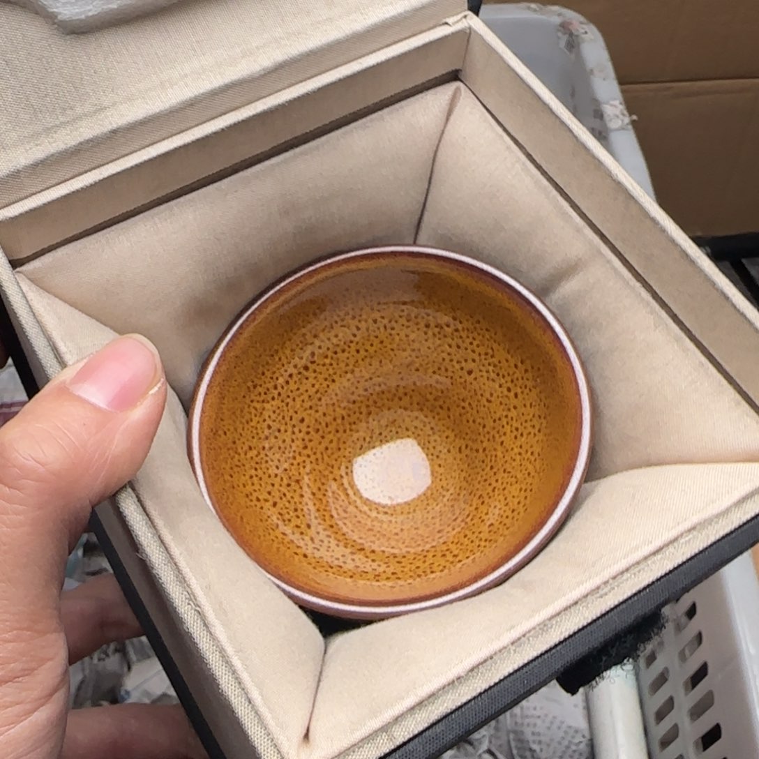 茶盏建盏主人杯配礼盒