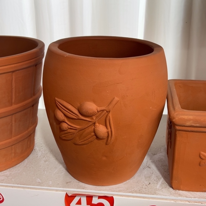 蛇***子22×28 高温加厚红陶微瑕