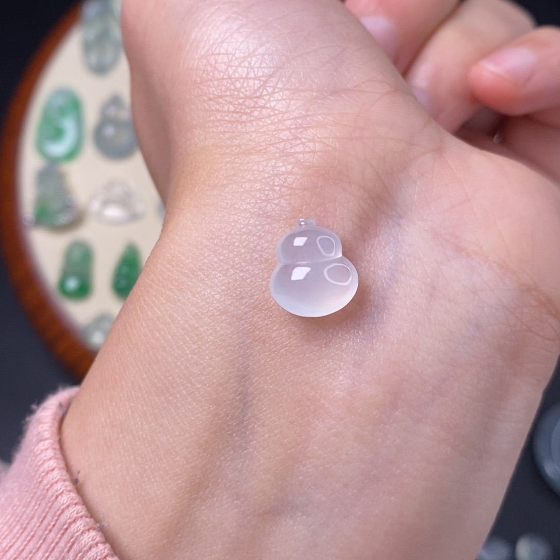 定制翡翠未镶嵌葫芦