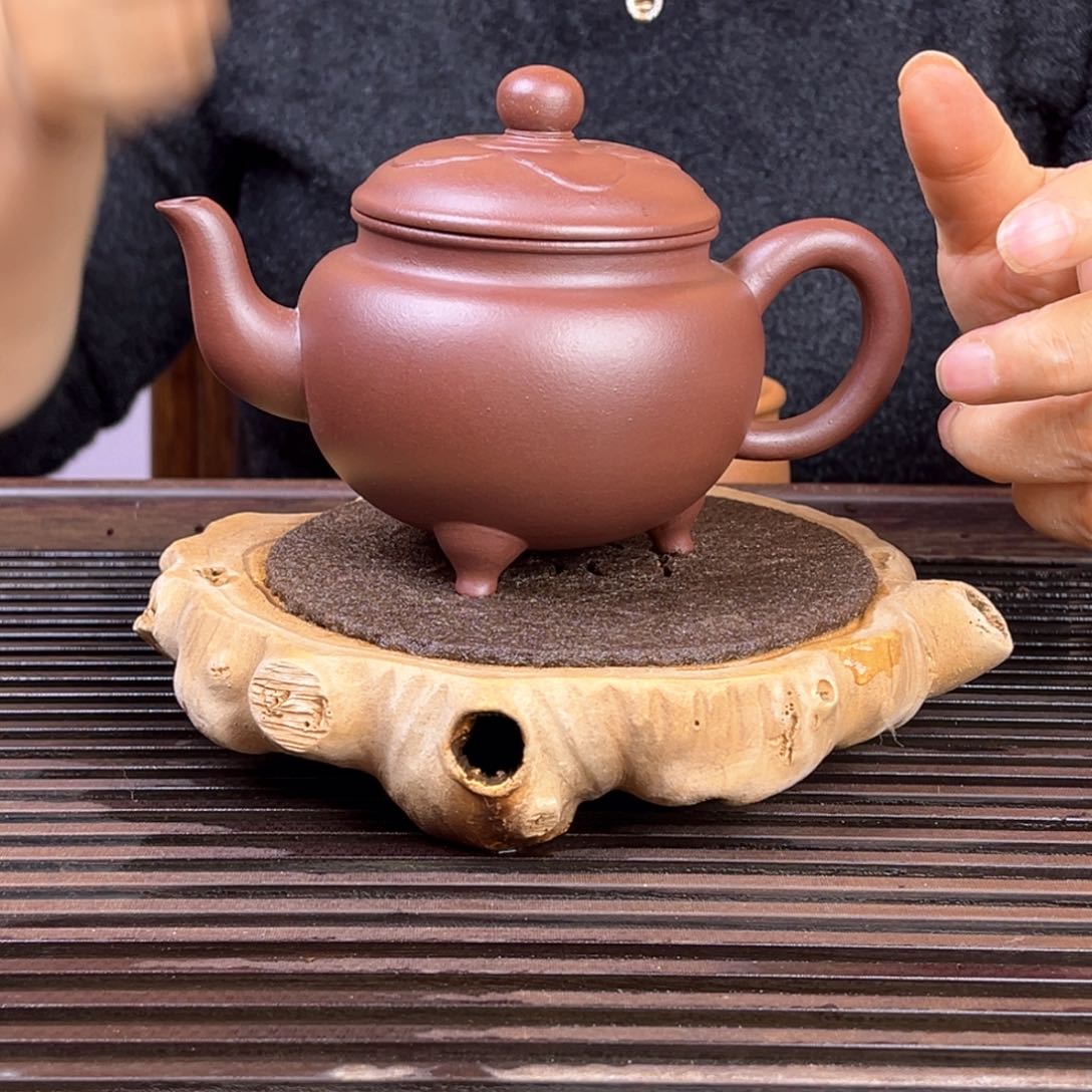 紫砂茶壶宜兴紫泥240cc