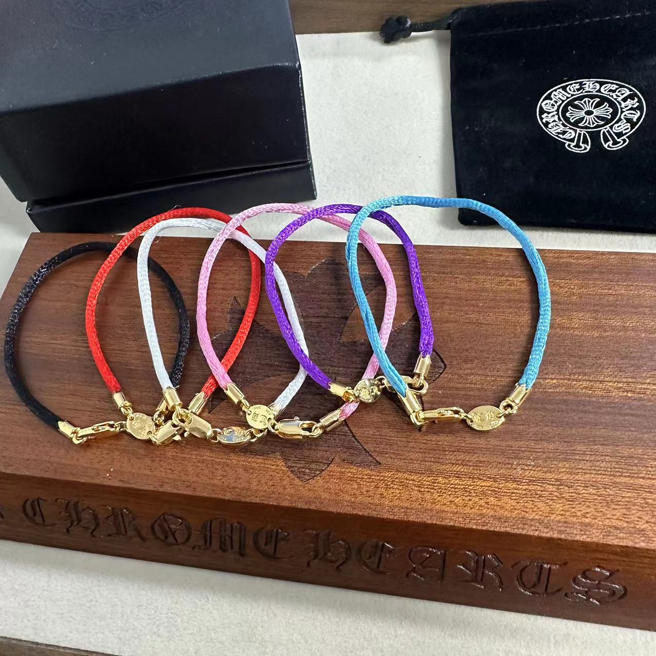 铜合金手链 克家彩色手绳