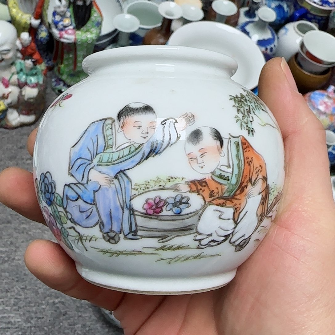 摆件瓷器的工艺技术水平