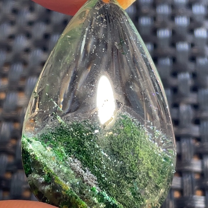 水晶颈饰未镶嵌?*叶