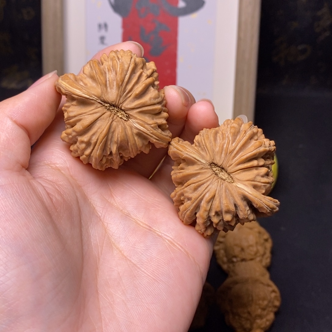 吊坠文玩核桃四座楼47