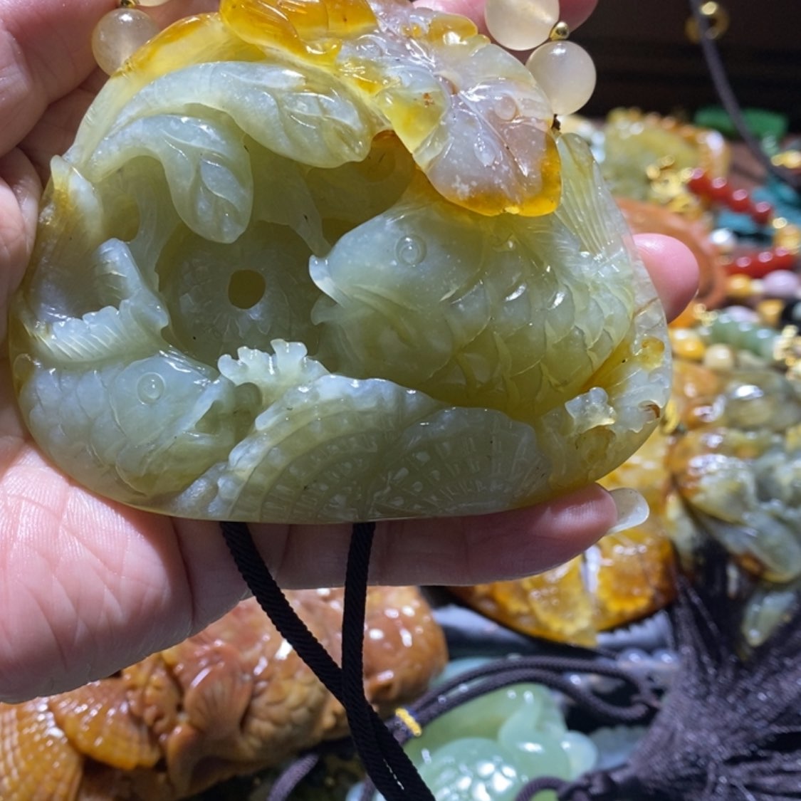 【闪购商品】岫玉毛衣链未镶嵌