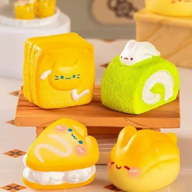 【后2相加】可爱西点点萌粒潮玩盲盒手办