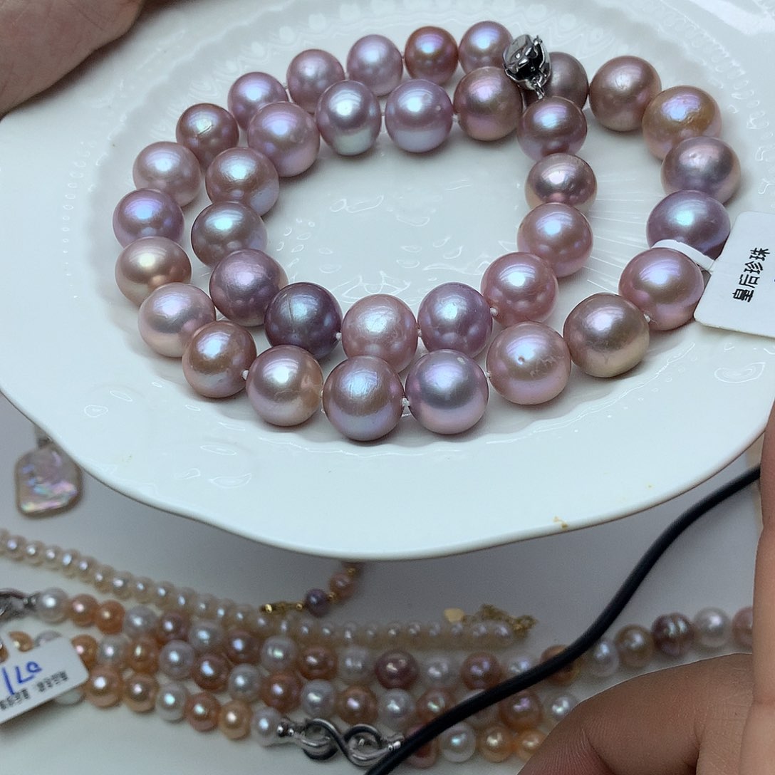 淡水珍珠13-14未镶嵌t51项链