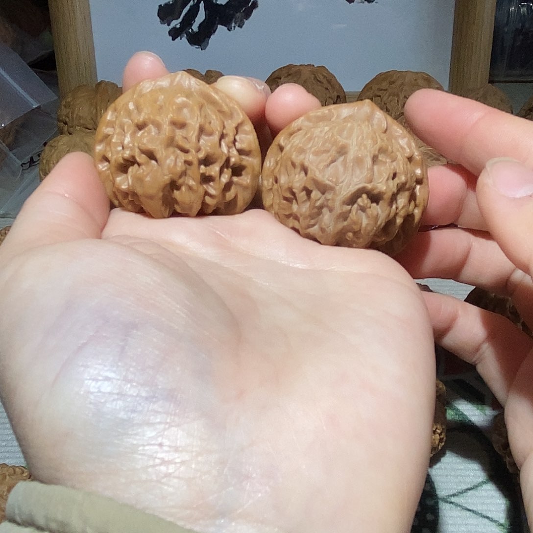 文玩核桃把件42尺宫灯