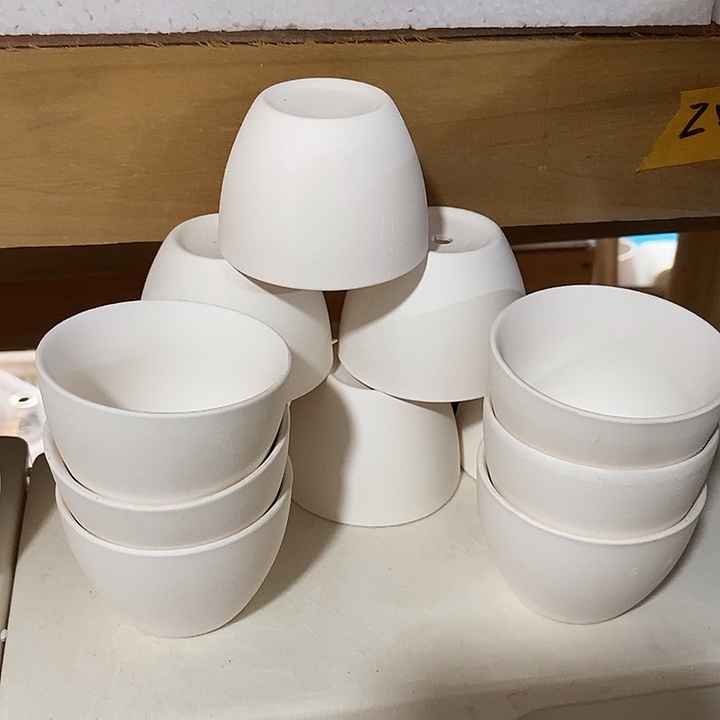 摆件陶凑单满12包邮发 好盆有孔外口 6外高5