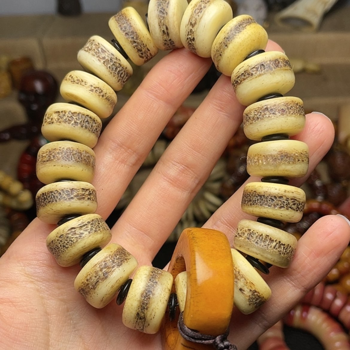 【闪购商品】牛骨手串/手链牛骨手串