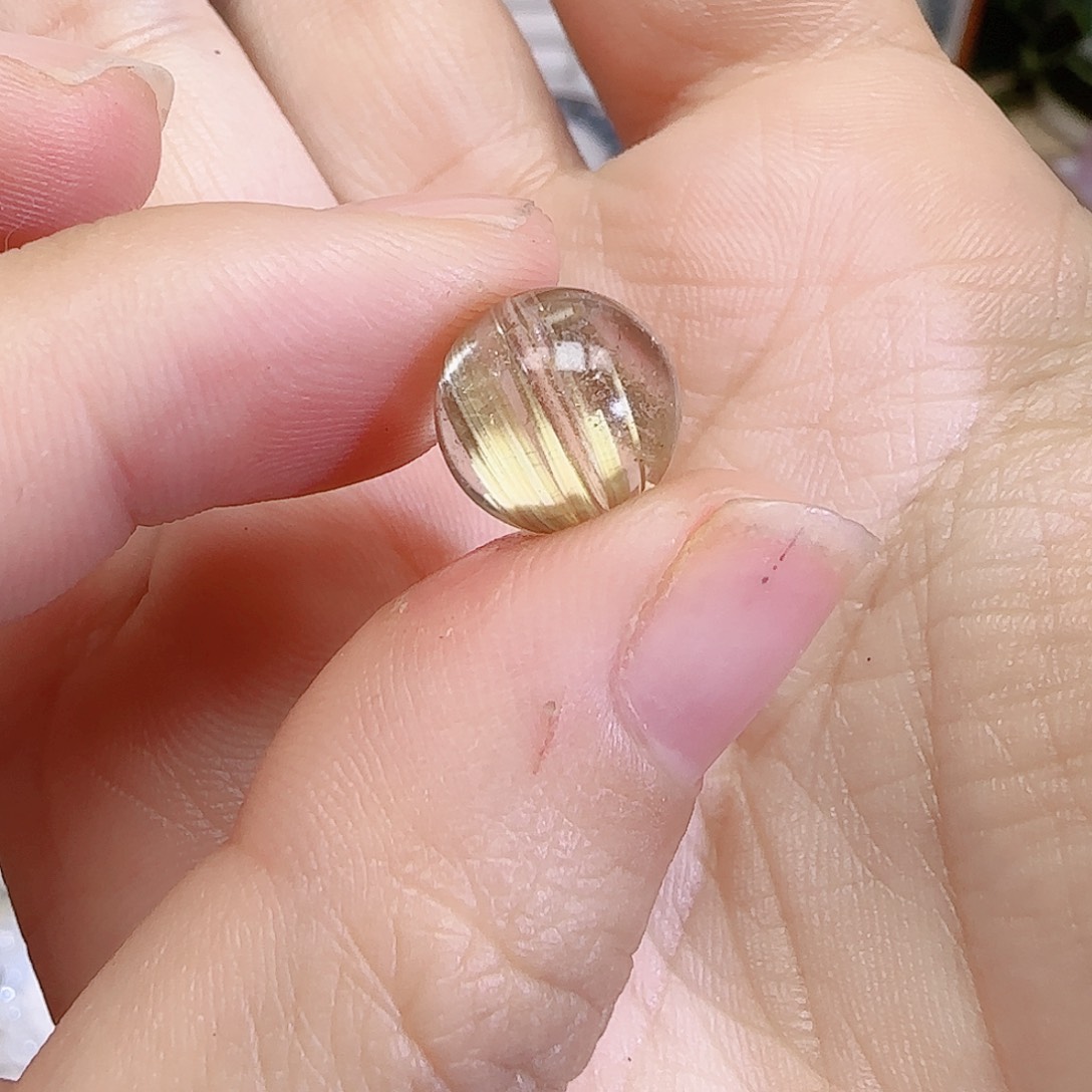 发晶单珠未镶嵌用****5卡10