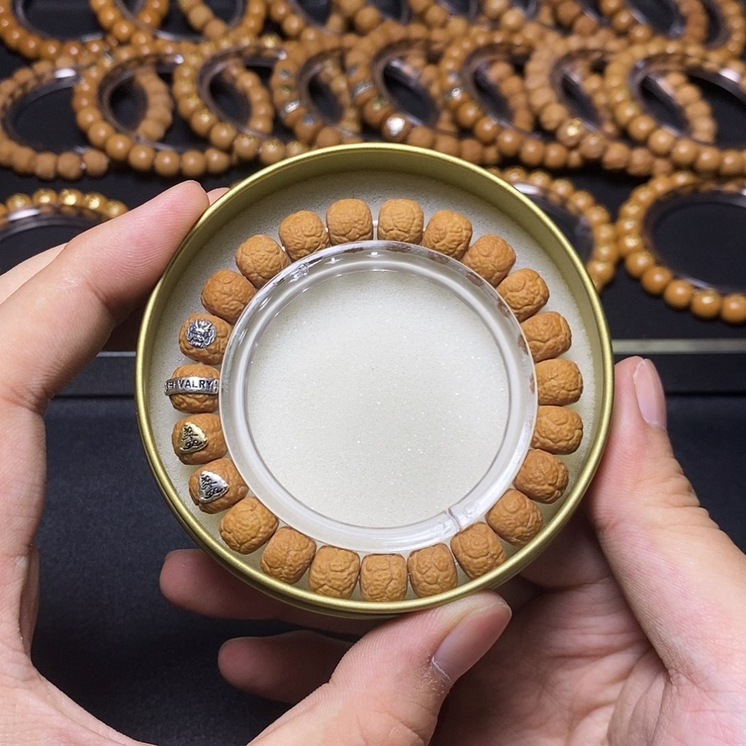 猴头核桃手串四标饕餮纹10-11单号76