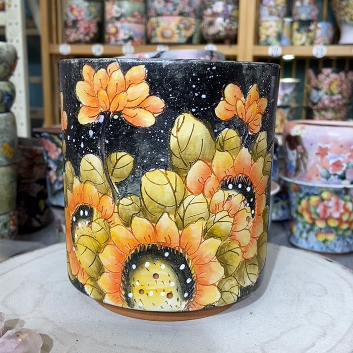 红陶景德镇艺术手绘作品