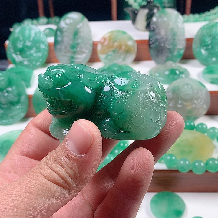 石英质玉手链未镶嵌跳****擦