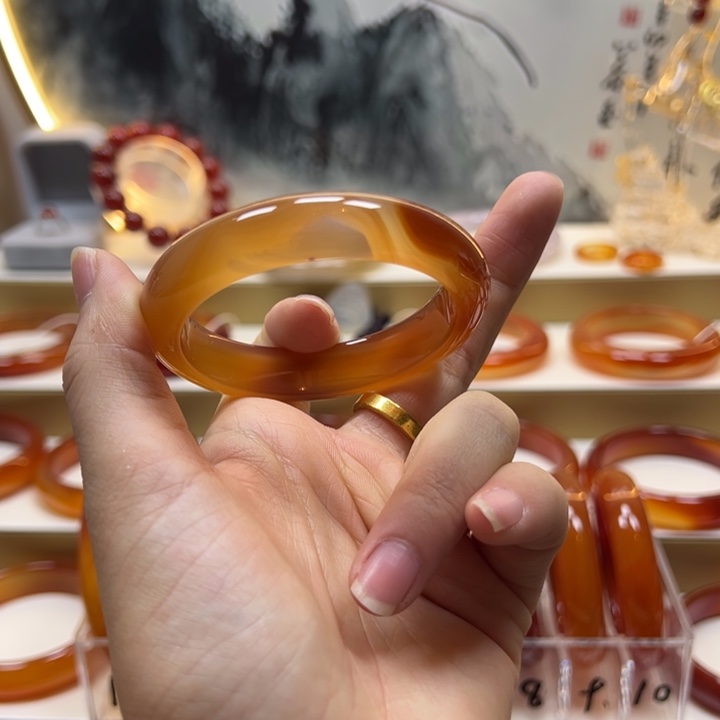 玛瑙/玉髓合金手镯