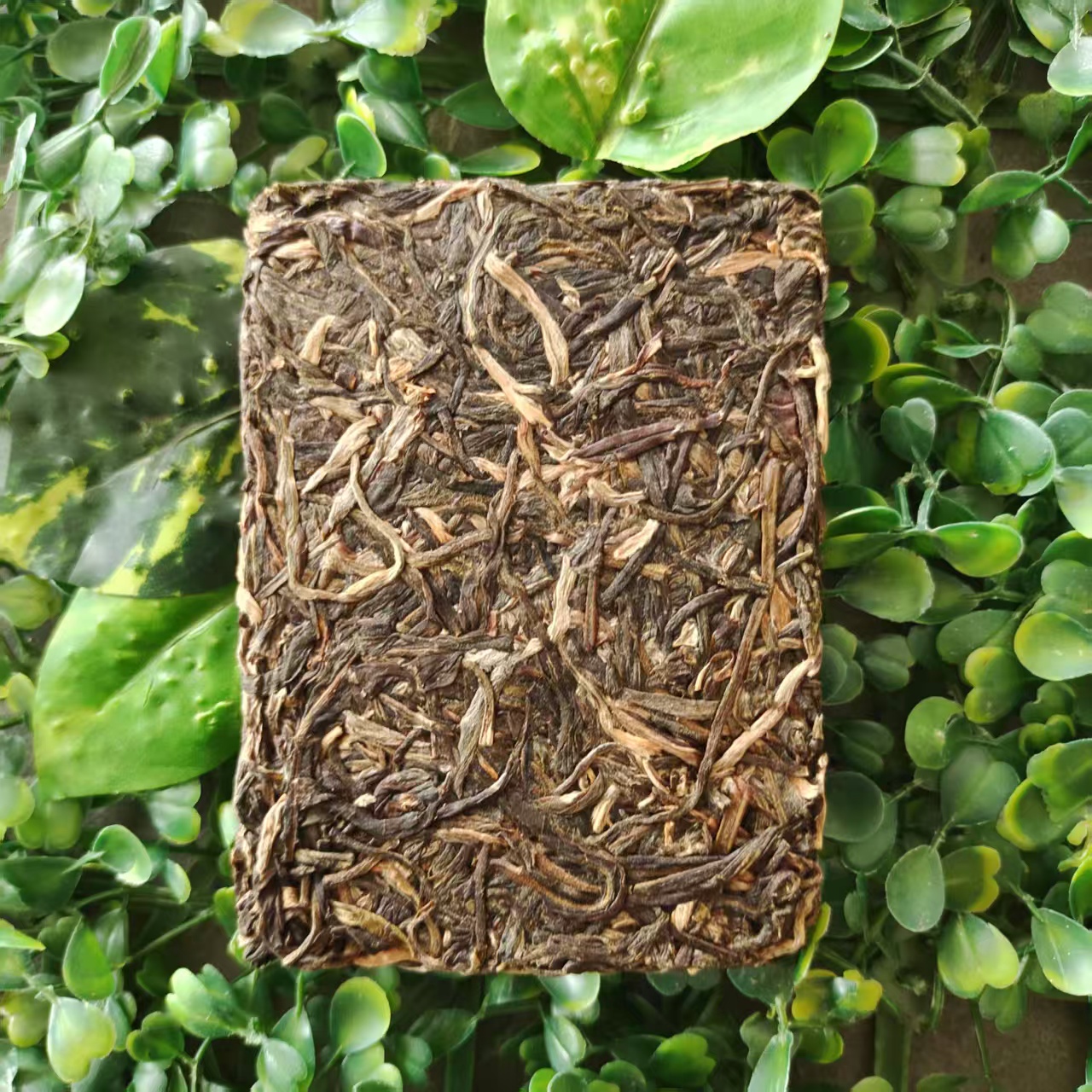 雨腾妹夫  “六星孔雀”古树普洱茶100g/砖 生茶（6月20）