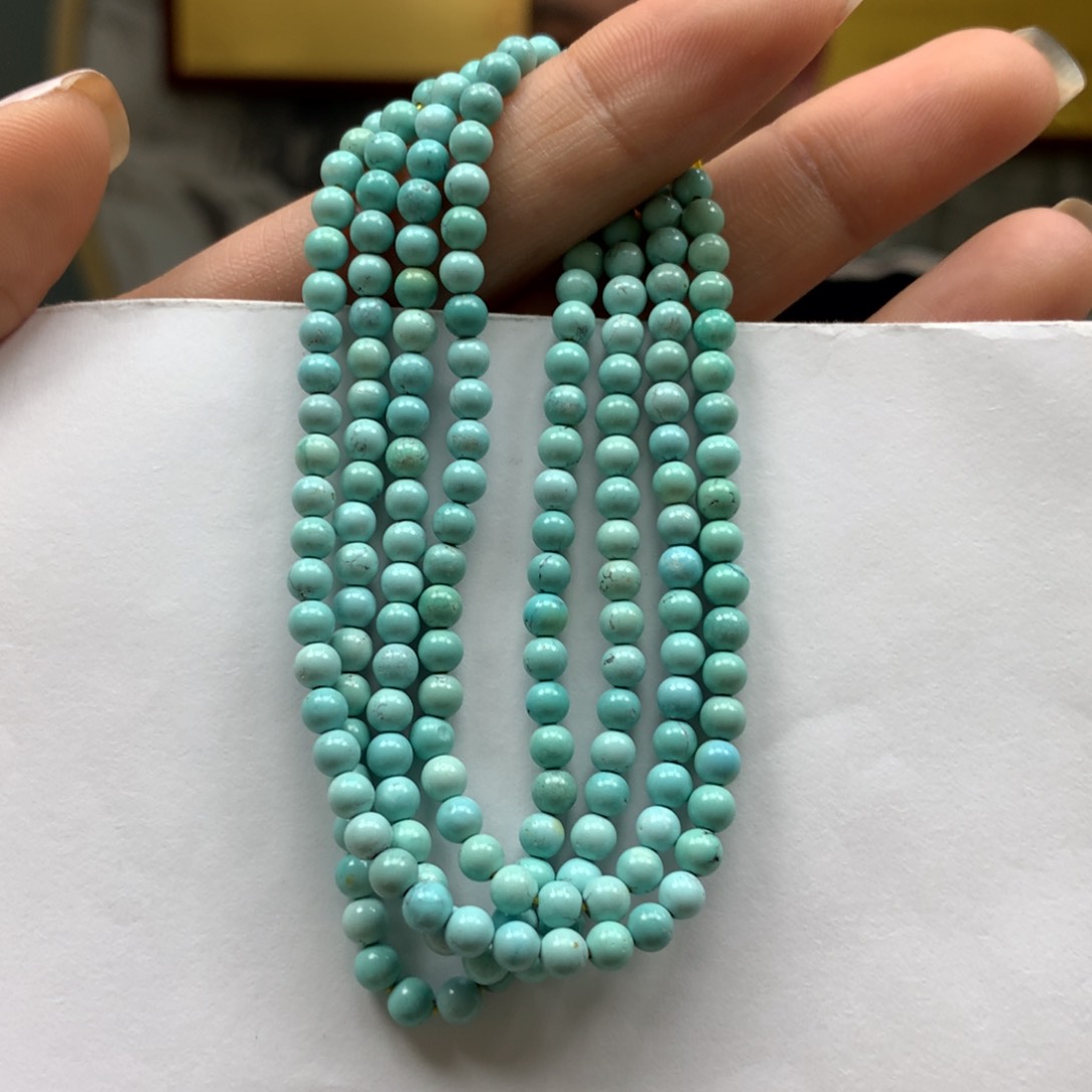 绿松石长链未镶嵌
