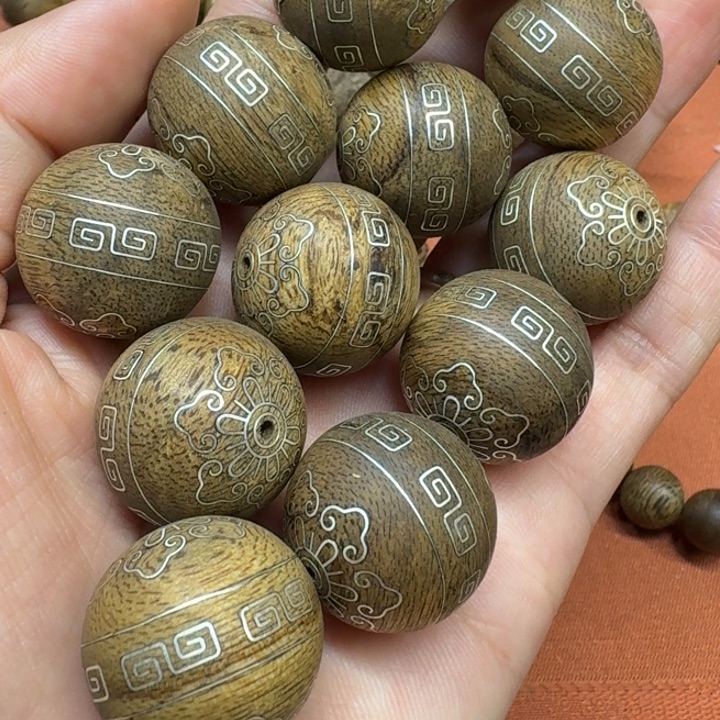 沉香吊坠火****涛馨安居沉香定制款