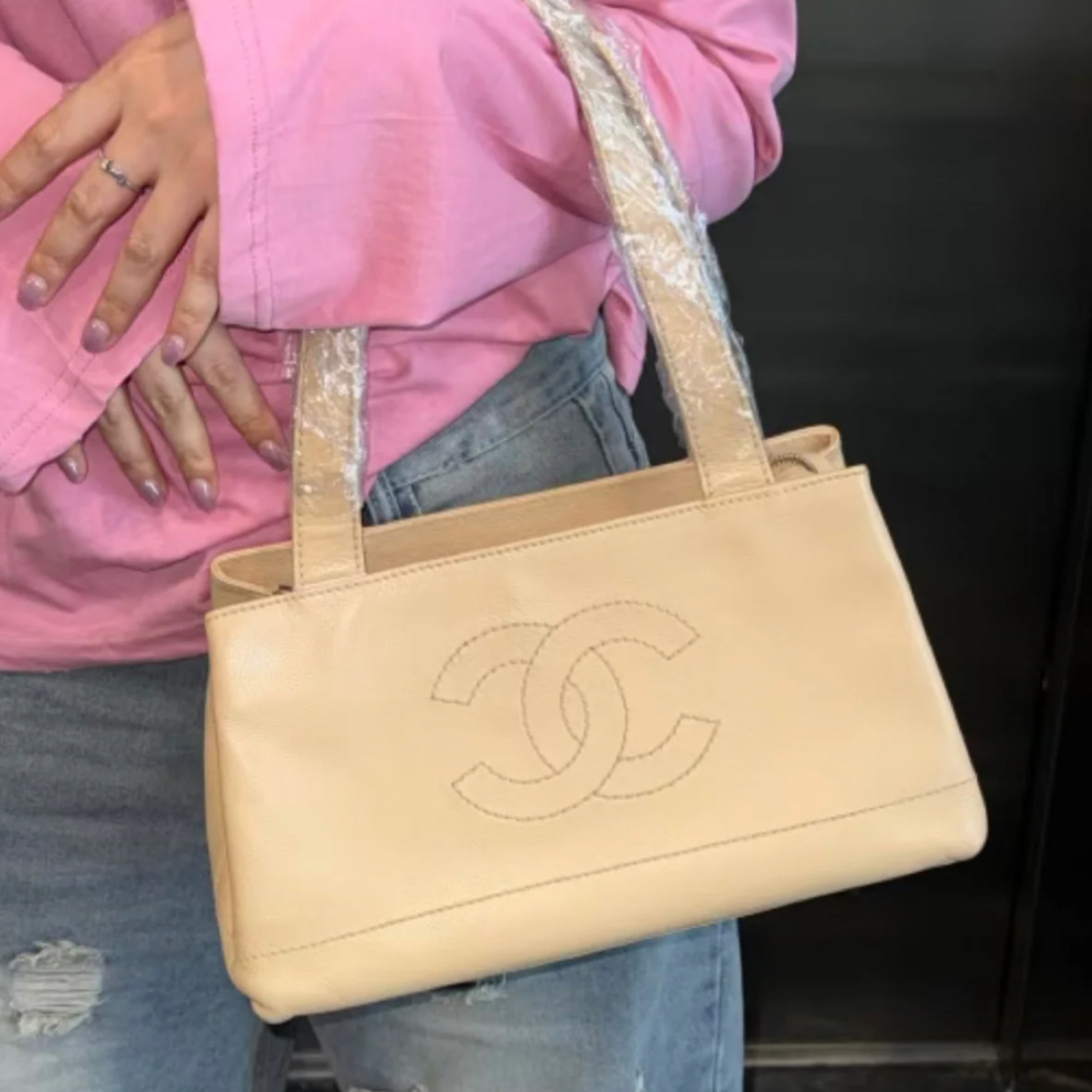 95新 Chanel/香奈儿 香奈儿 · 2556 Chanel 25b包手柄饭盒包