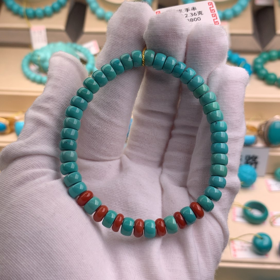 未镶嵌绿松石珠宝奇石