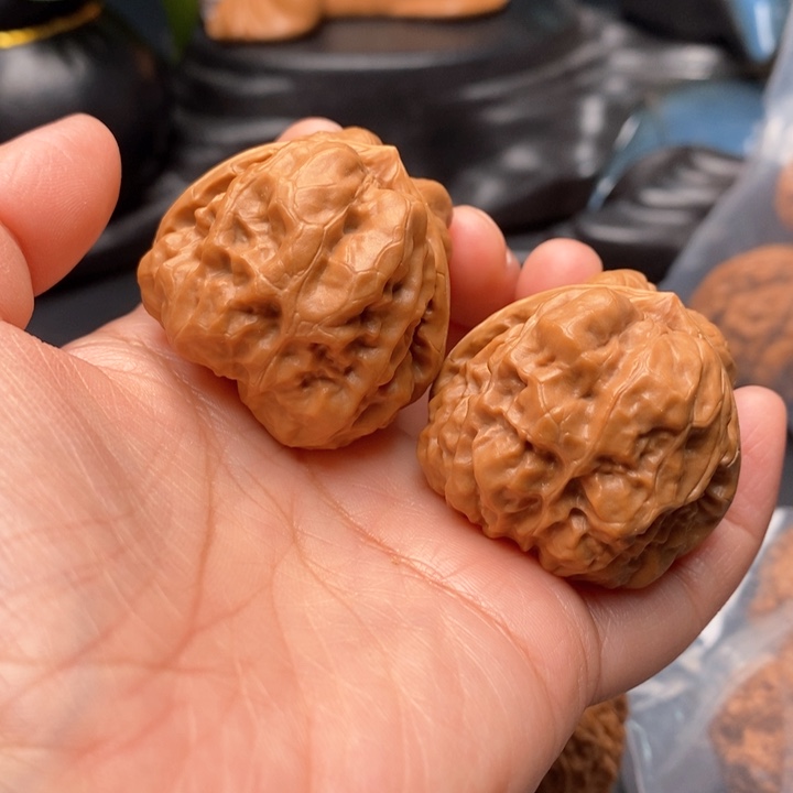 把件文玩核桃三角蛙