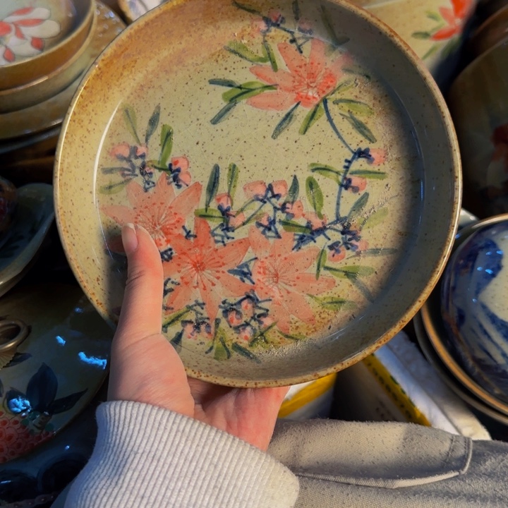 瓷片景德镇陶瓷手工手绘