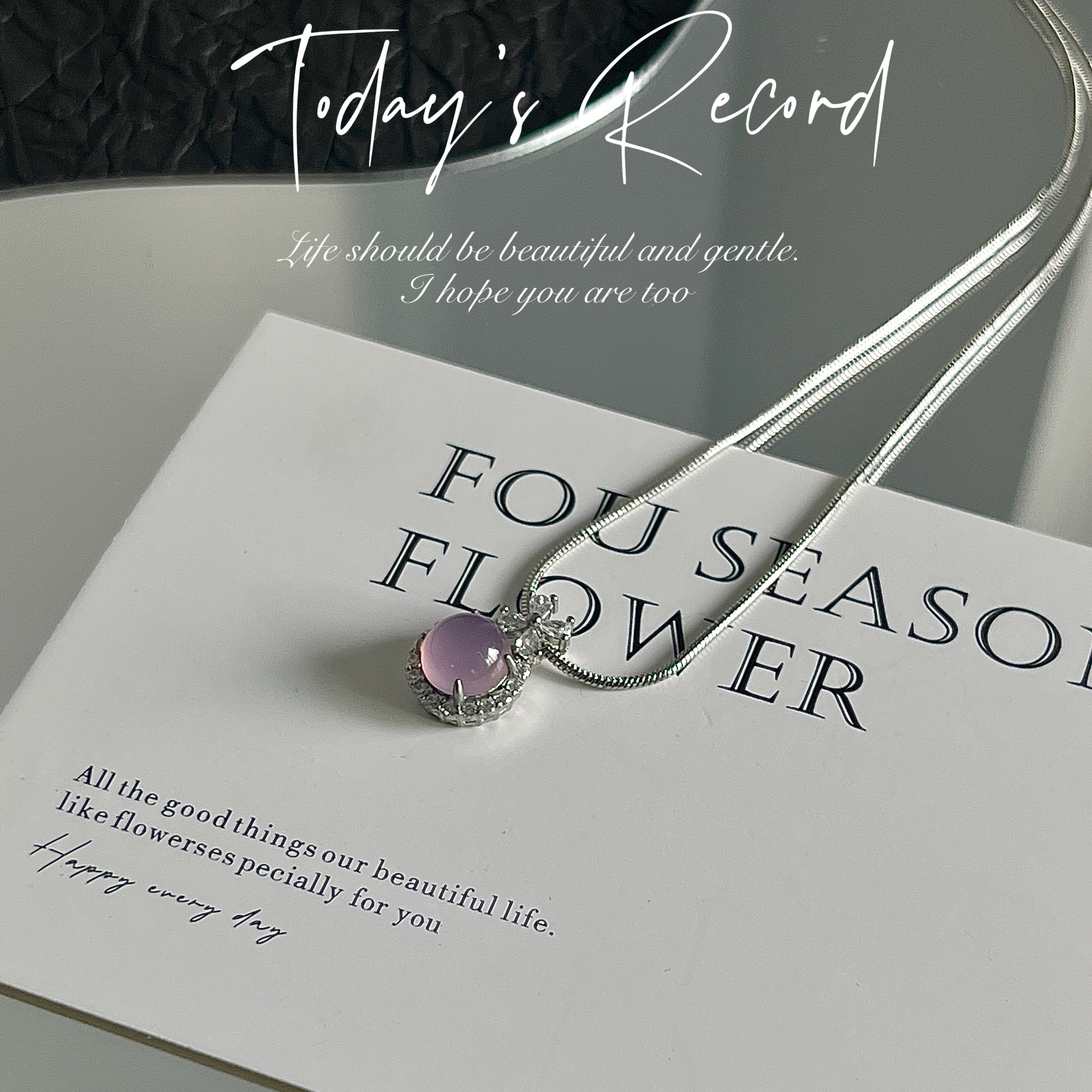 925银手链 时尚吊坠 925银链 项饰