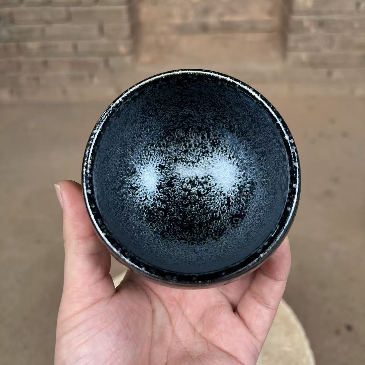 建盏主人杯【天眼】官方指定溯源证书 专用茶具 电烧