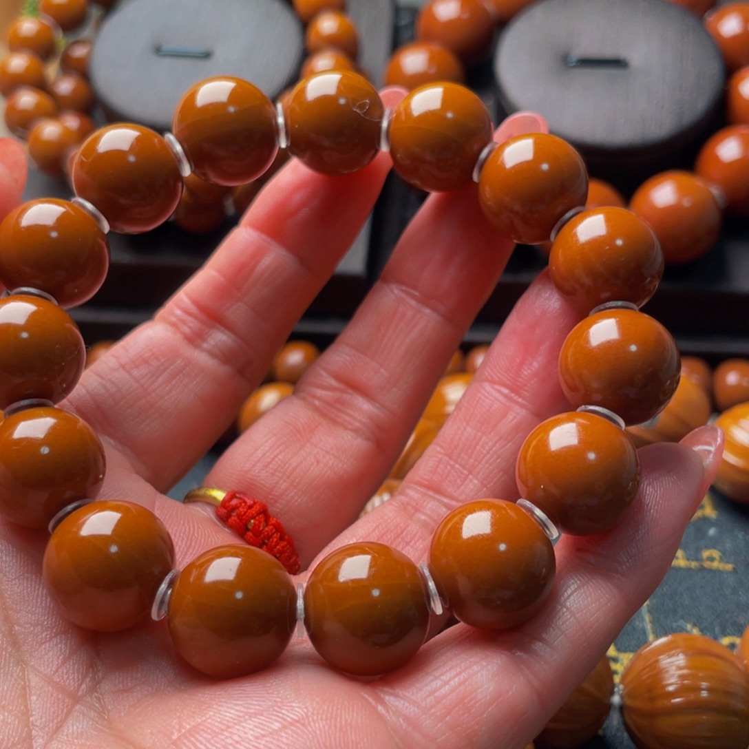 平***淡橄榄核吊坠橄榄1.5