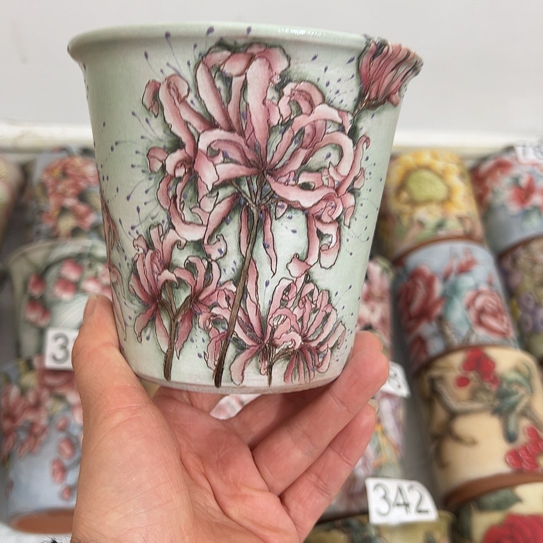 景德镇炫彩手绘口10.5